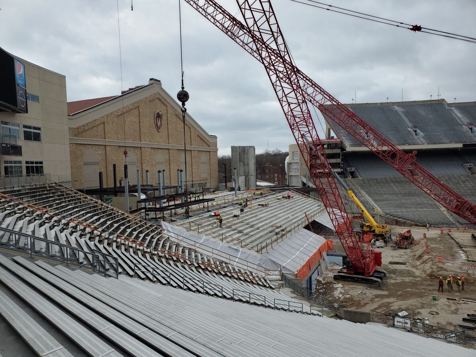 Camp Randall - Feb. 9